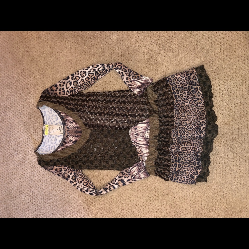 Animal print dress